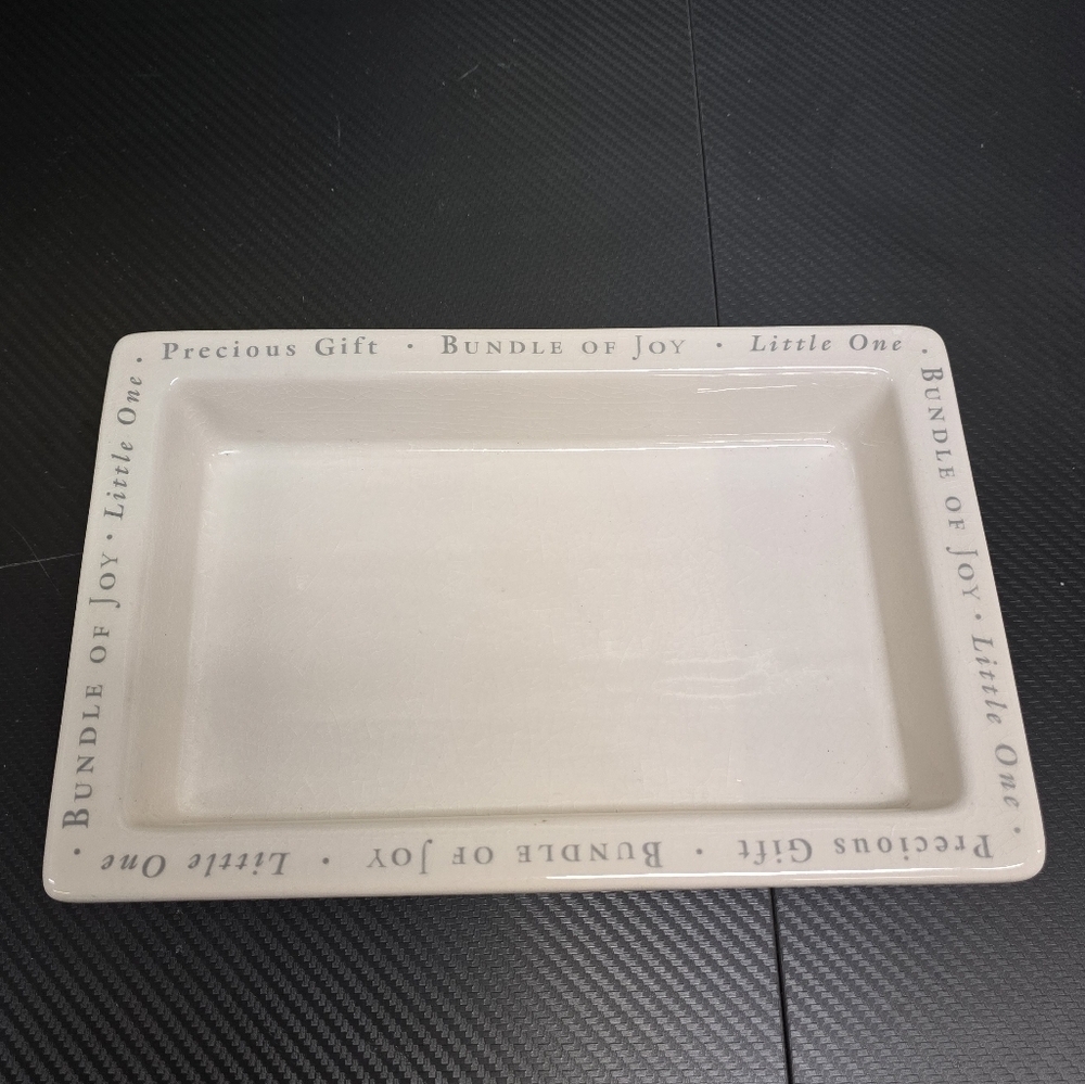 Bath & Body Works Spa Bath Vanity Large Ceramic Tray Dish Bundle Of Joy